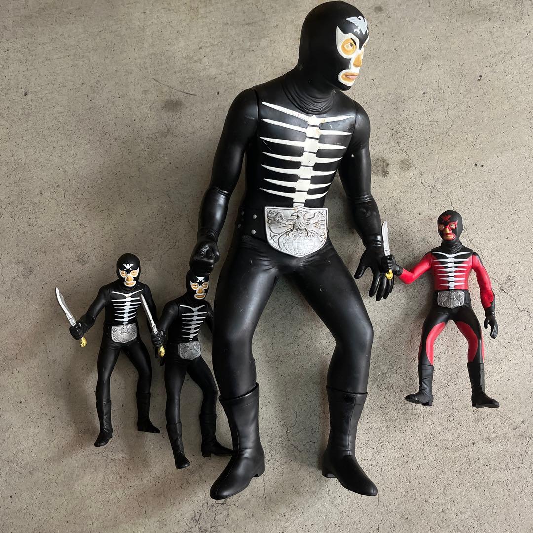 仮面ライダー、ショッカー戦闘員ビッグサイズソフビ、ミニソフビセット