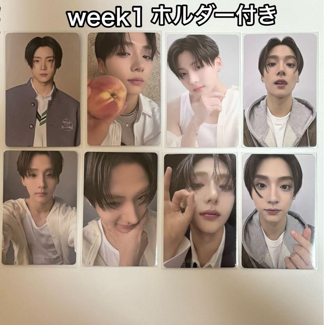 ボイプラ2 上海 アーカイブ展 week1 サンウォン トレカ 8枚セット