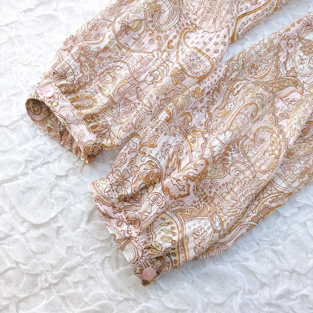 美品】Leilian Erica ボウタイブラウス ペイズリー 現行 - メルカリ