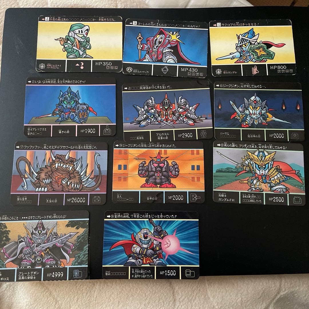 超希少】 SDガンダム外伝 カードダス 食玩 オマケ 外伝の謎 11枚セット