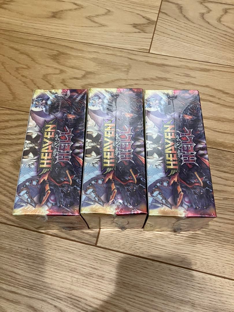 バディファイト　ヘブン&ヘル　シュリンク付き未開封3BOXセット