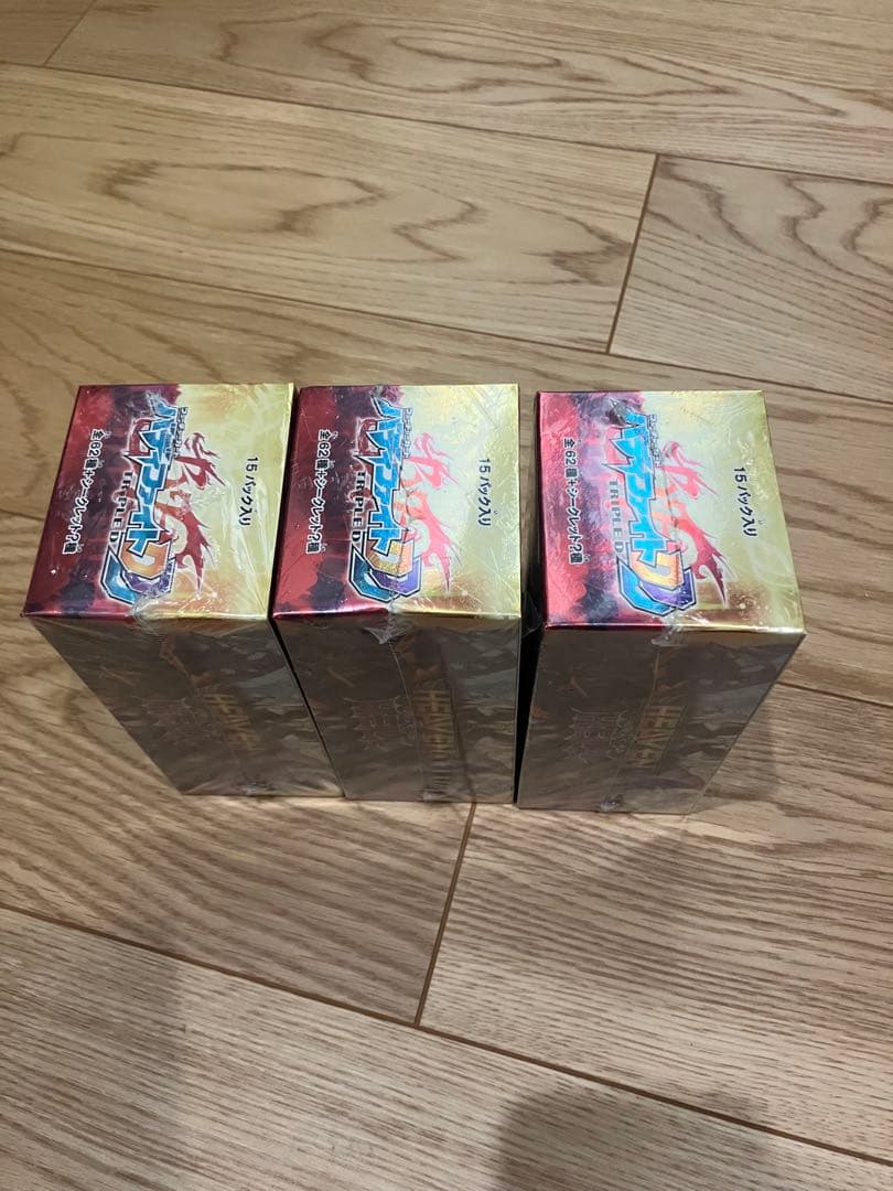 バディファイト　ヘブン&ヘル　シュリンク付き未開封3BOXセット