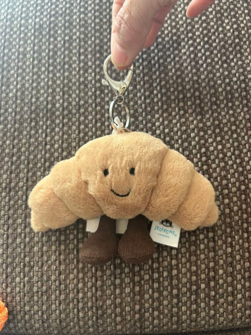 新品 ジェリーキャット クロワッサン パン キーホルダー バッグ