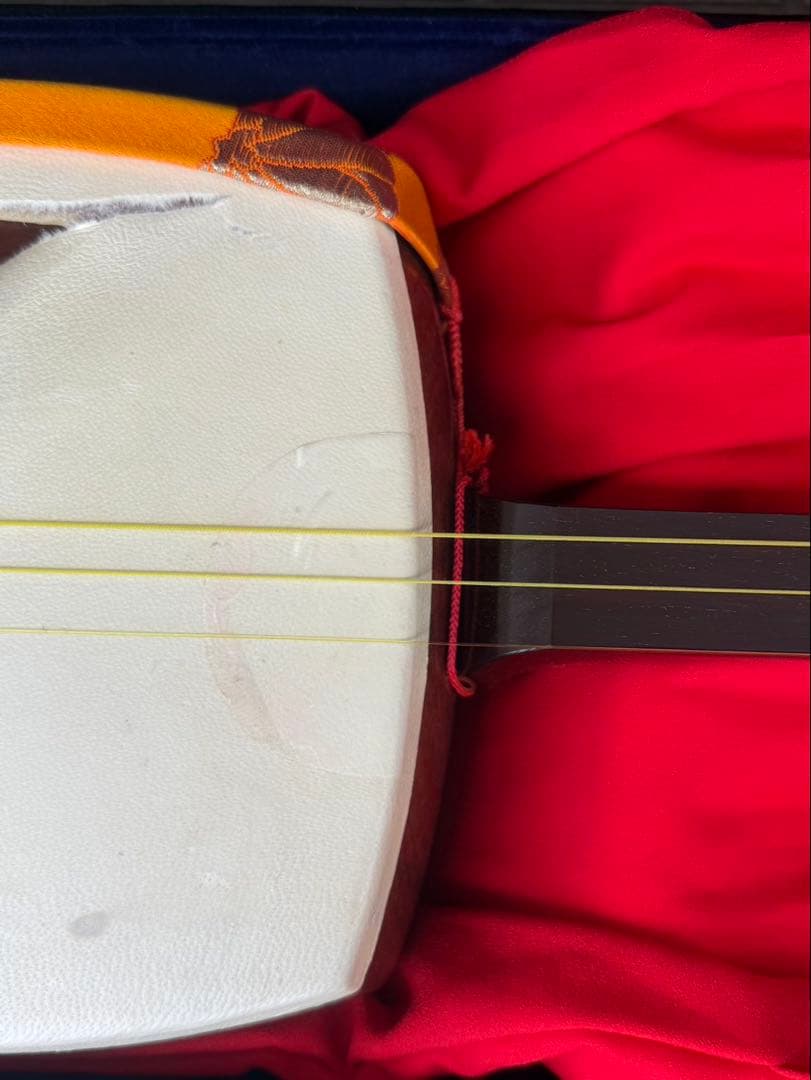 送料込み】ジャンク品扱い☆三味線 ハードケース付き 日本楽器