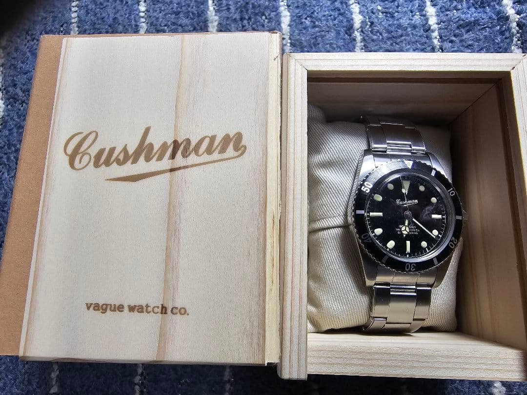 ダイバーズウォッチ ジェームズボンドモデル 【クッシュマン】Cushman