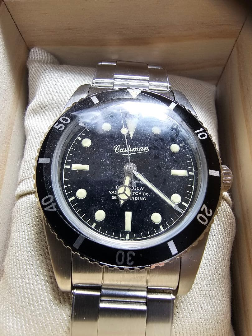 ダイバーズウォッチ ジェームズボンドモデル 【クッシュマン】Cushman