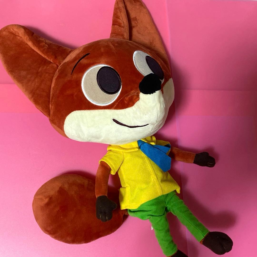 ディズニー ズートピア ニック BIGぬいぐるみ ジュディおまけ付き