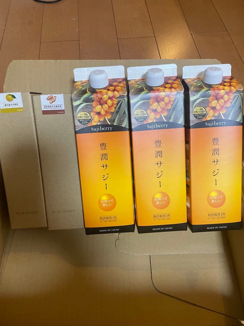 フィネス 豊潤サジー1000ml &ゆず蜜&しょうが蜜