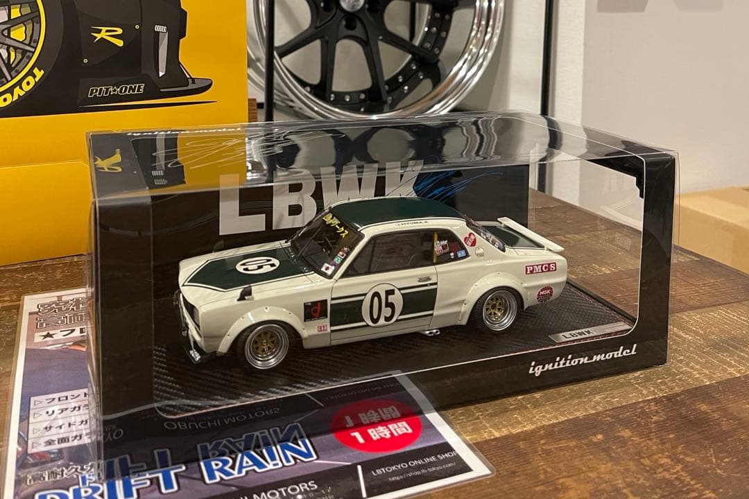 期間限定価格イグニッションモデル LB ハコスカ チャラスカ フィギュア付