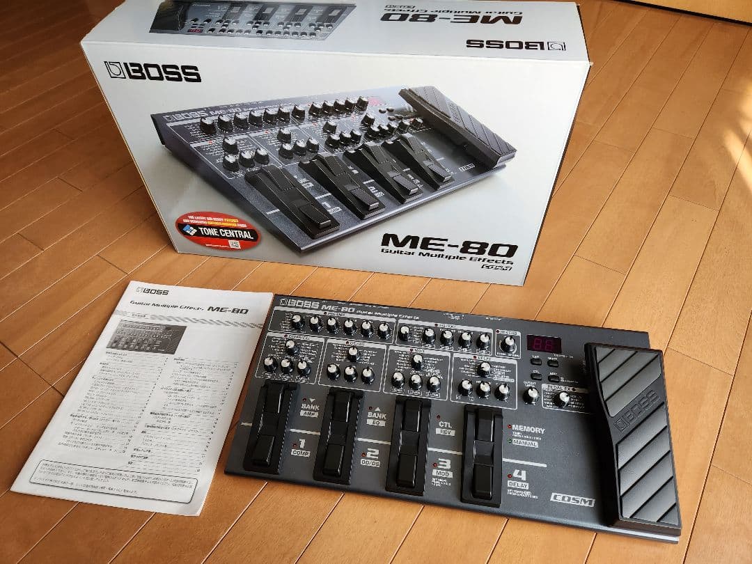 ★美品★ボス BOSS ME-80　マルチエフェクター