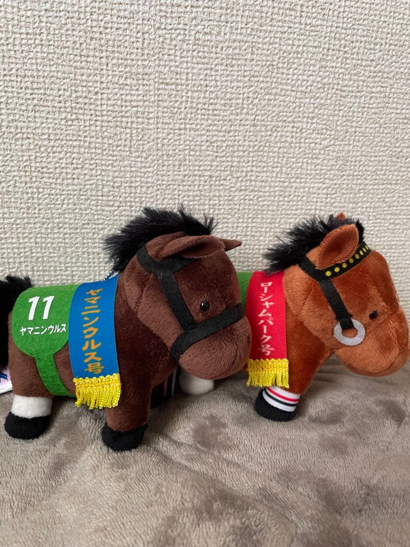 サラブレッドコレクション ぬいぐるみ 競走馬 2つセット - メルカリ