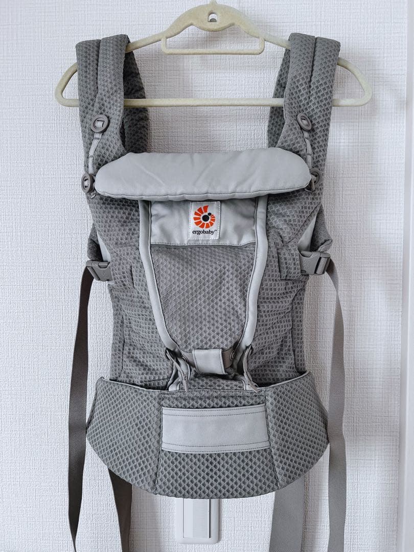 エルゴベビー 抱っこ紐 アダプト ソフトフレックス メッシュ パールグレー