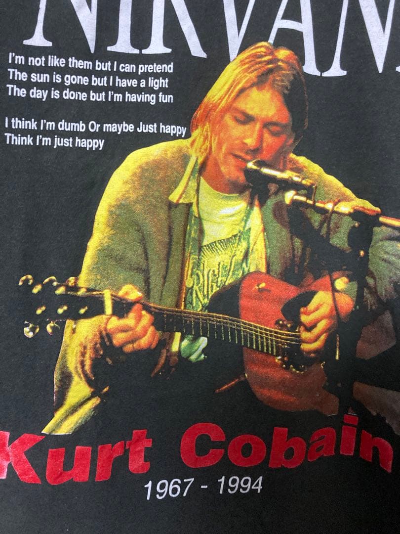 VAMO様専用 Nirvana ニルヴァーナ Kurt Cobain Tシャツ