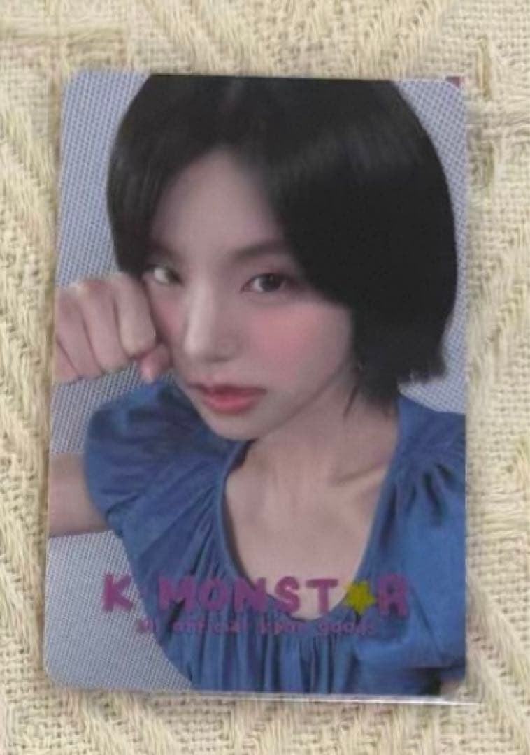 itzy イェジ GWBG 台湾 台北 KMonster当選者限定トレカ