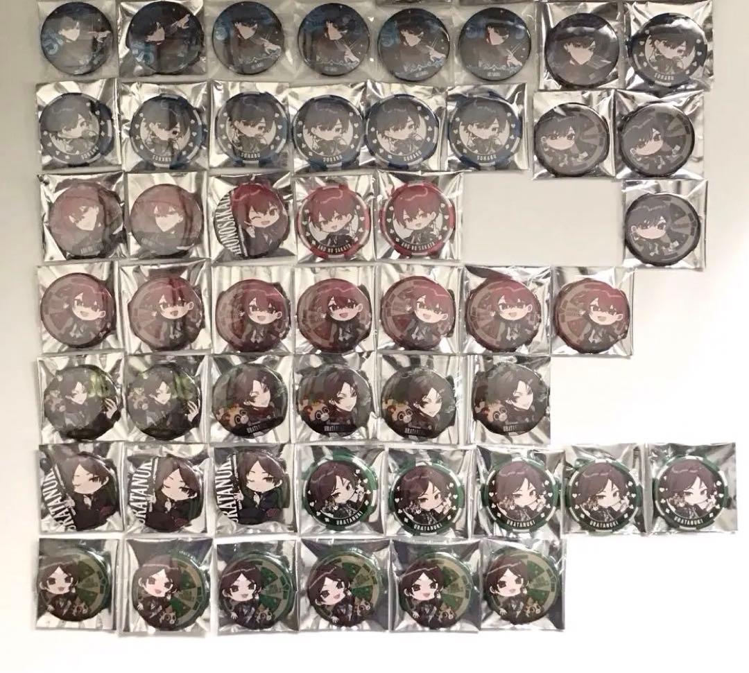 2025 そらる まふまふ うらたぬき あほの坂田 そらまふうらさか 缶バッジ