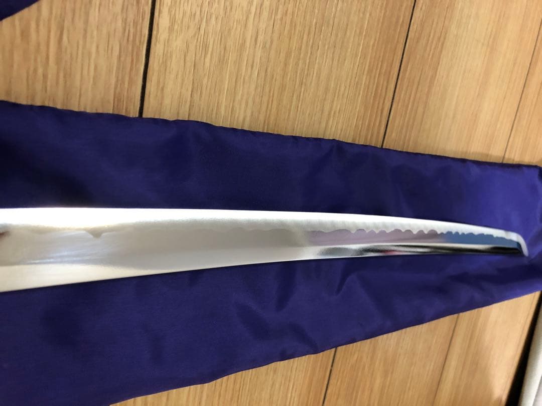 本格居合刀 左文字 左安吉写拵え雲龍楕円鍔刀袋付 - メルカリ