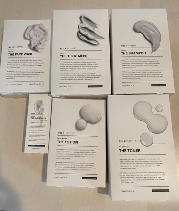 バルクオム 6点セット