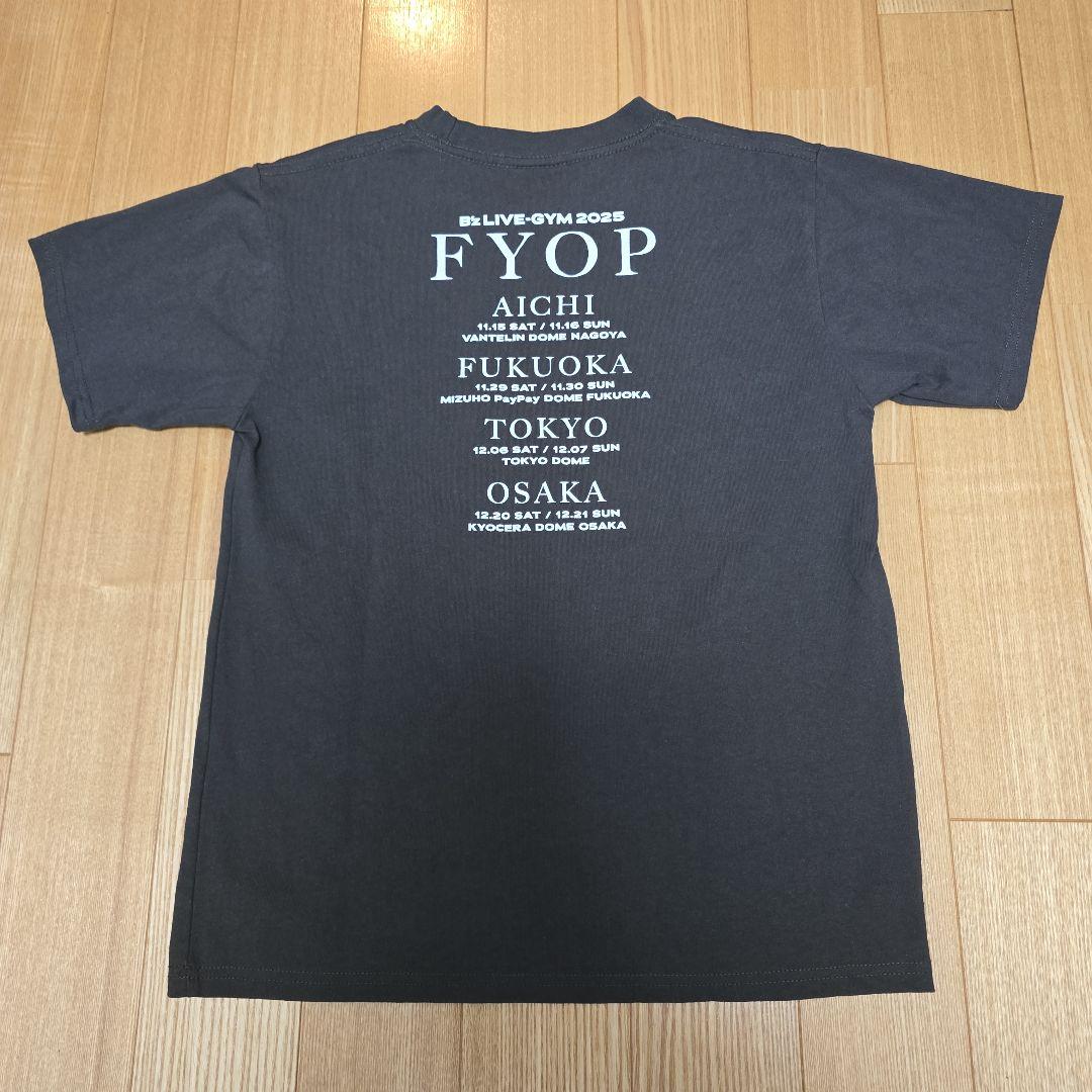 B'z LIVE-GYM 2025 FYOP ツアーTシャツ Sサイズ - メルカリ