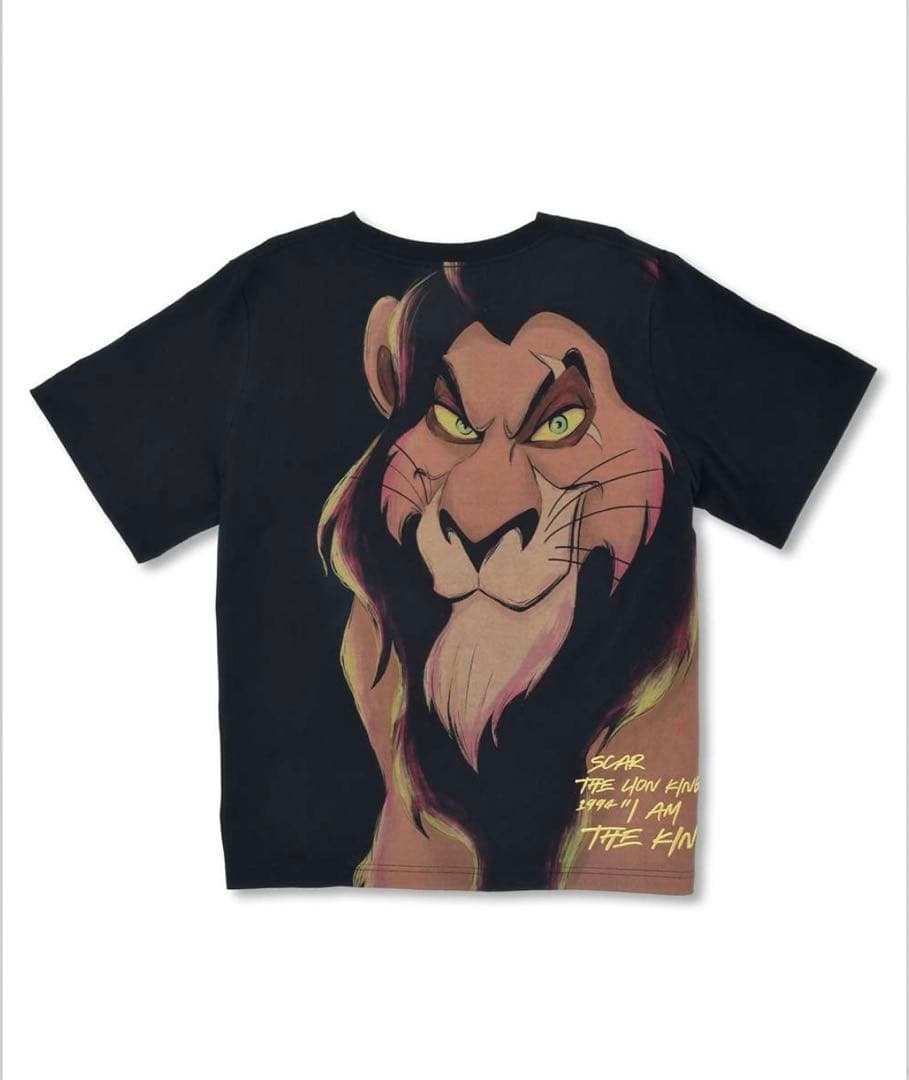 匿名配送 ディズニーストア ライオンキング スカー 半袖Tシャツ