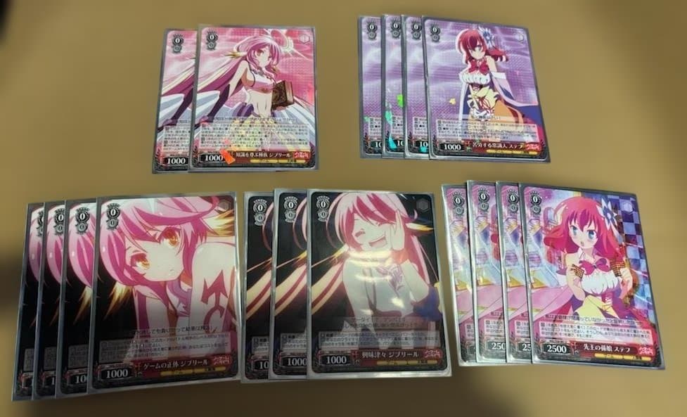 WS ノーゲーム・ノーライフ ノゲラ ノゲノラ 赤単 8電源デッキ - メルカリ