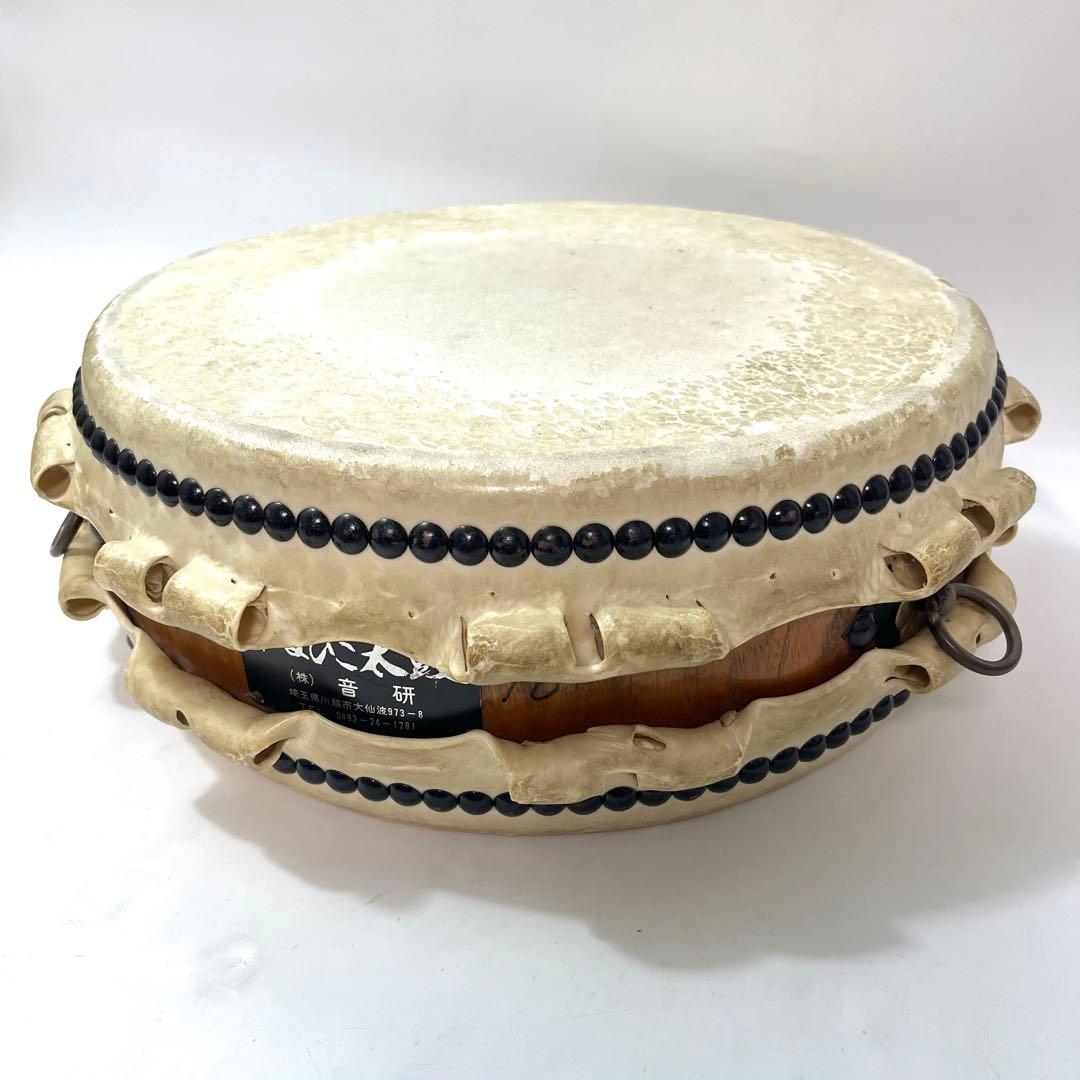 (せ43)（せ42）2台 和太鼓 平太鼓 音研 やまびこ太鼓 耳あり 締鼓