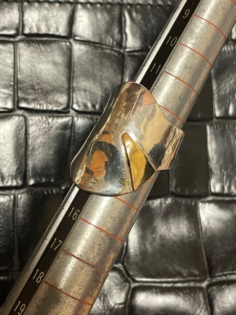 ◇感謝価格◇SILVER（シルバー925）×K20コンビリング◇ - メルカリ