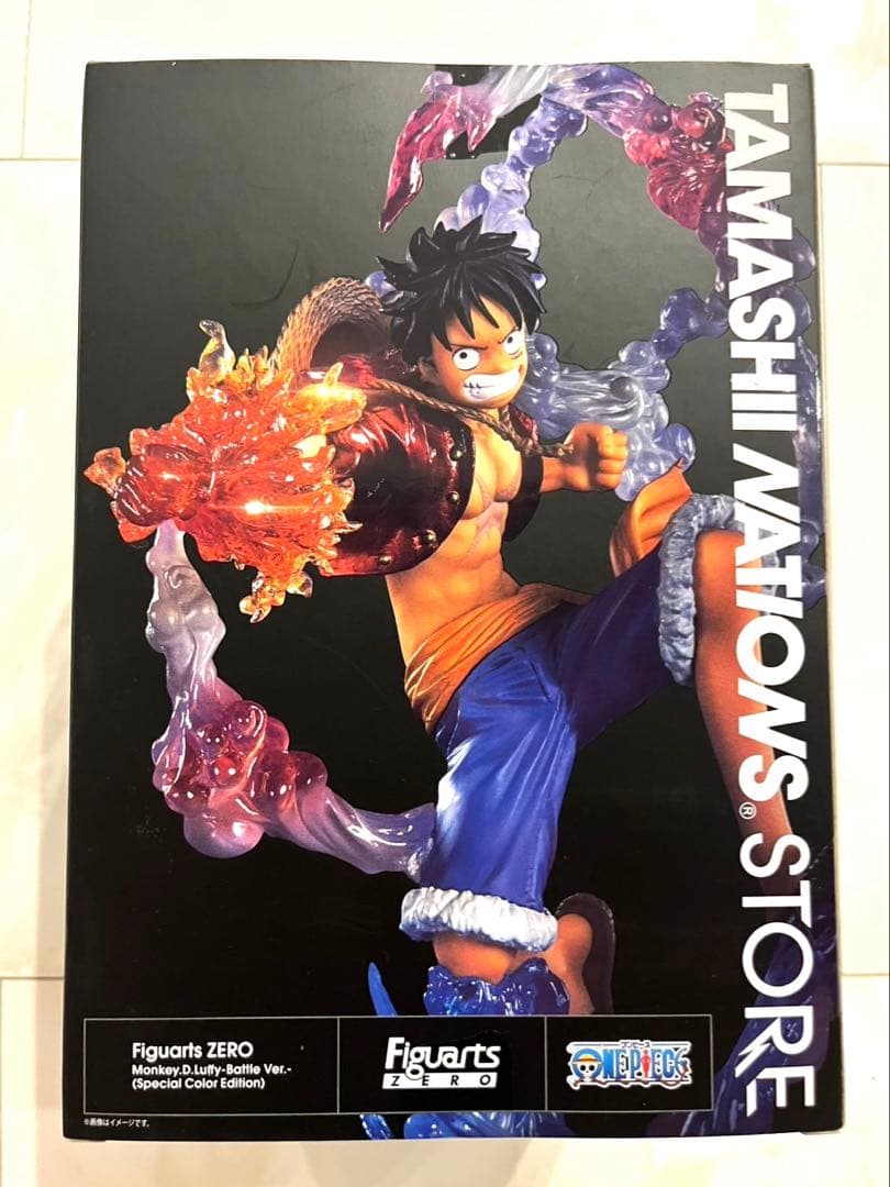 フィギュアーツzero ルフィ TAMASHII NATIONS 東京　未開封