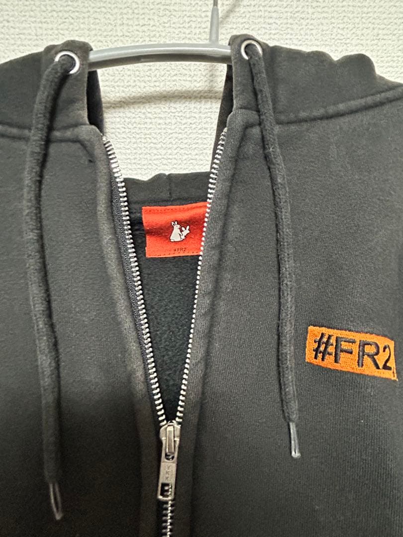 l*o様 FR2 柳 金沢店限定品 ブラック フード付きパーカー #FR2 - メルカリ