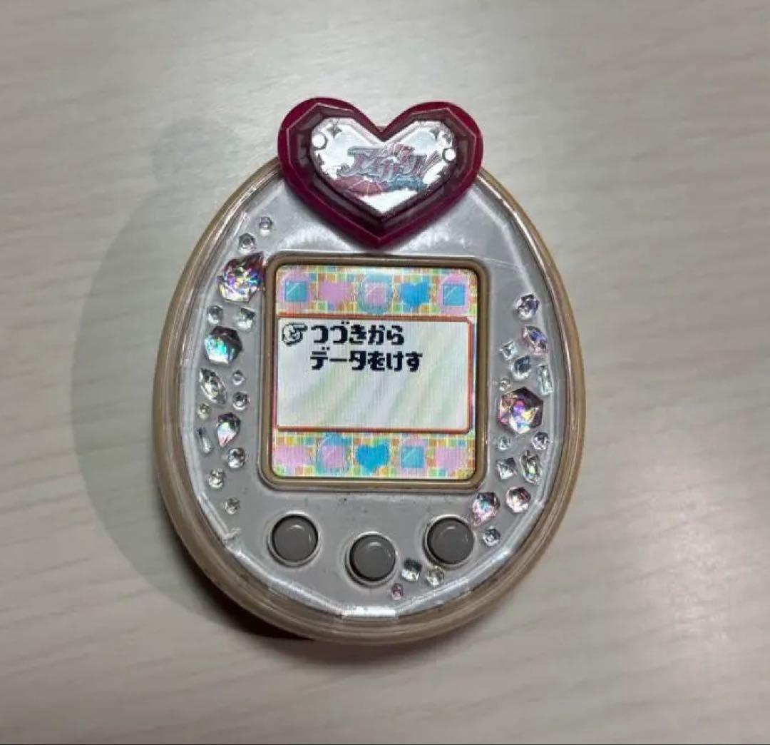 【動作確認済み】たまごっち アイカツ ピンク 本体 箱付き 激レア Tamagotchi P's たまごっちぴーす アイカツ ピンク