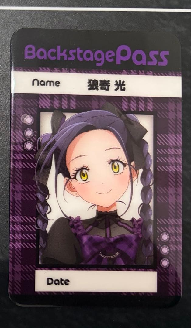 メダリストカラ鉄コラボ オリジナルバックステージパス風カード