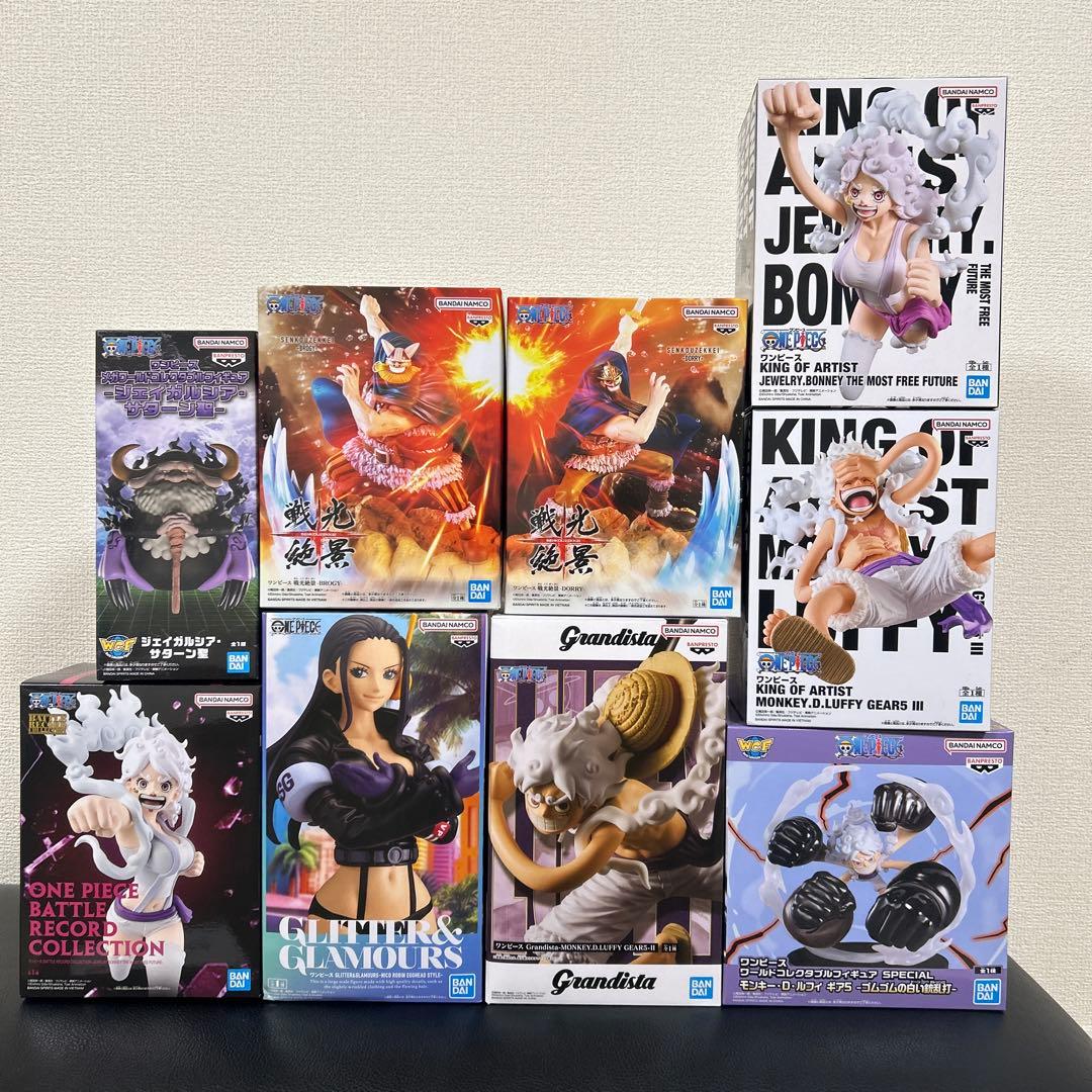 ワンピース　フィギュア９点まとめ売り