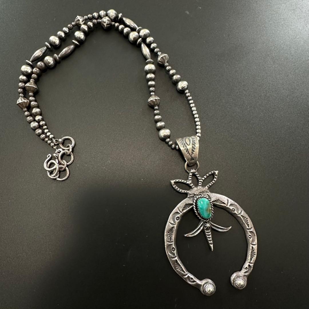 Navajo KEVIN BILLAH ナジャ ターコイズ付きネックレス