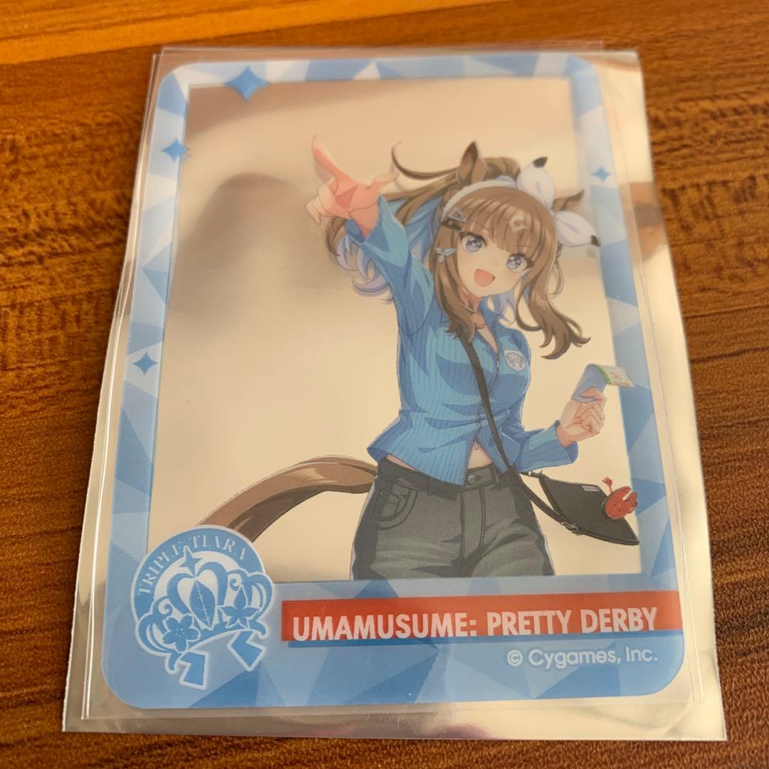 ウマ娘 トラベルポップアップストア 新千歳 クリアカード アーモンド