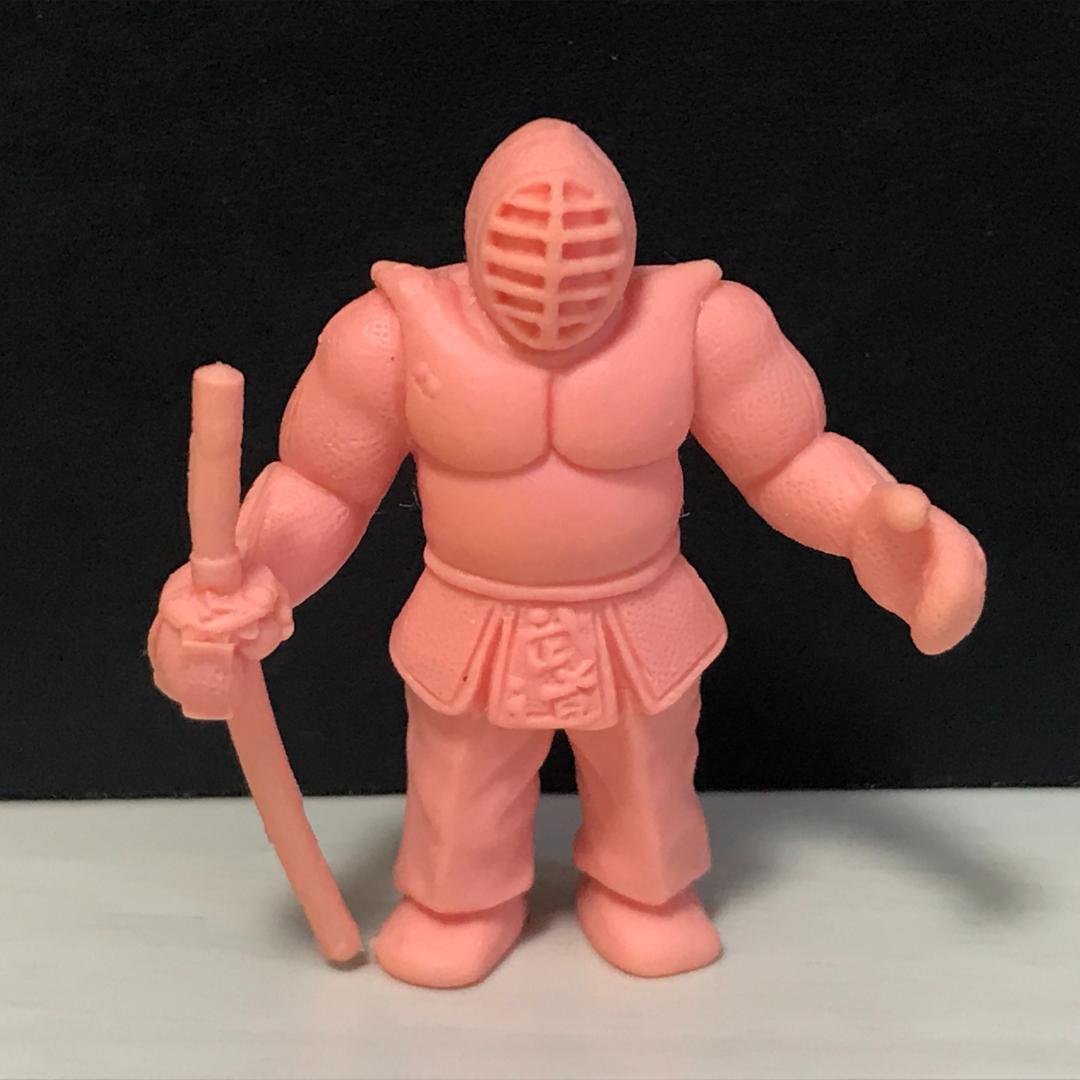 キン消し パート5 ビッグ・ザ・武道 肌色 当時物 キン肉マン消しゴム