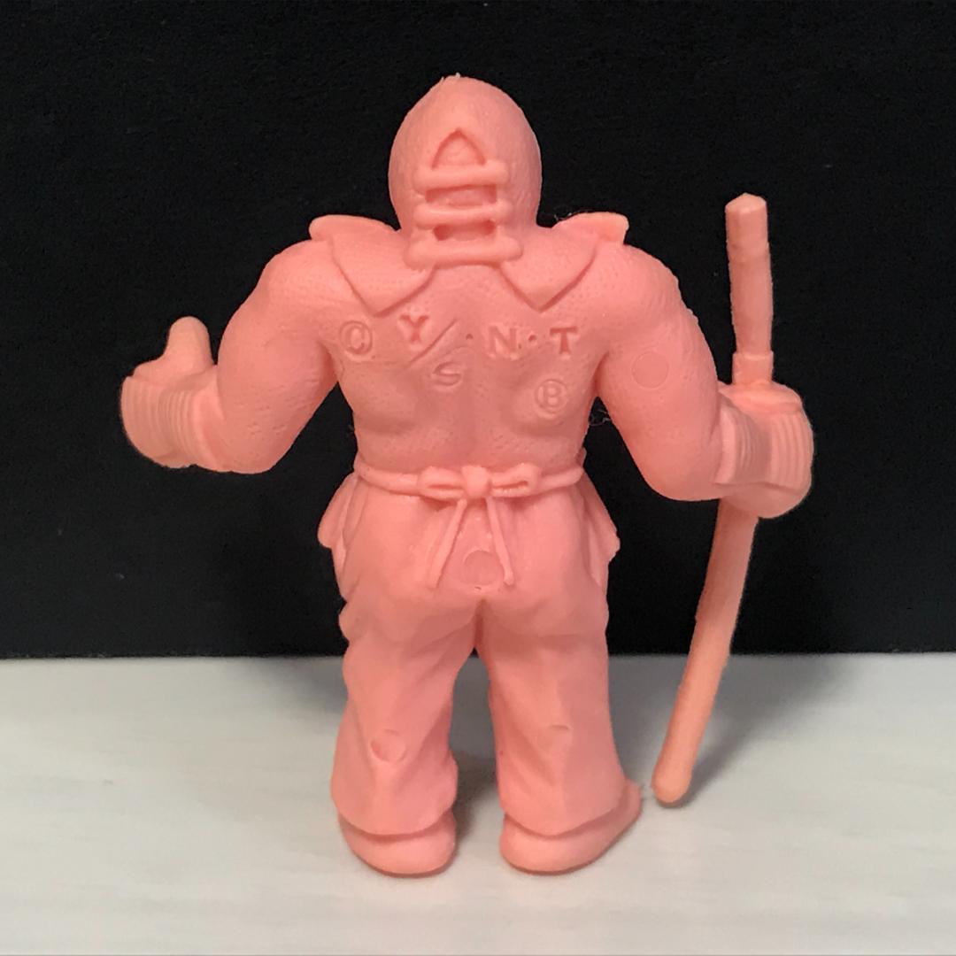 キン消し パート5 ビッグ・ザ・武道 肌色 当時物 キン肉マン消しゴム