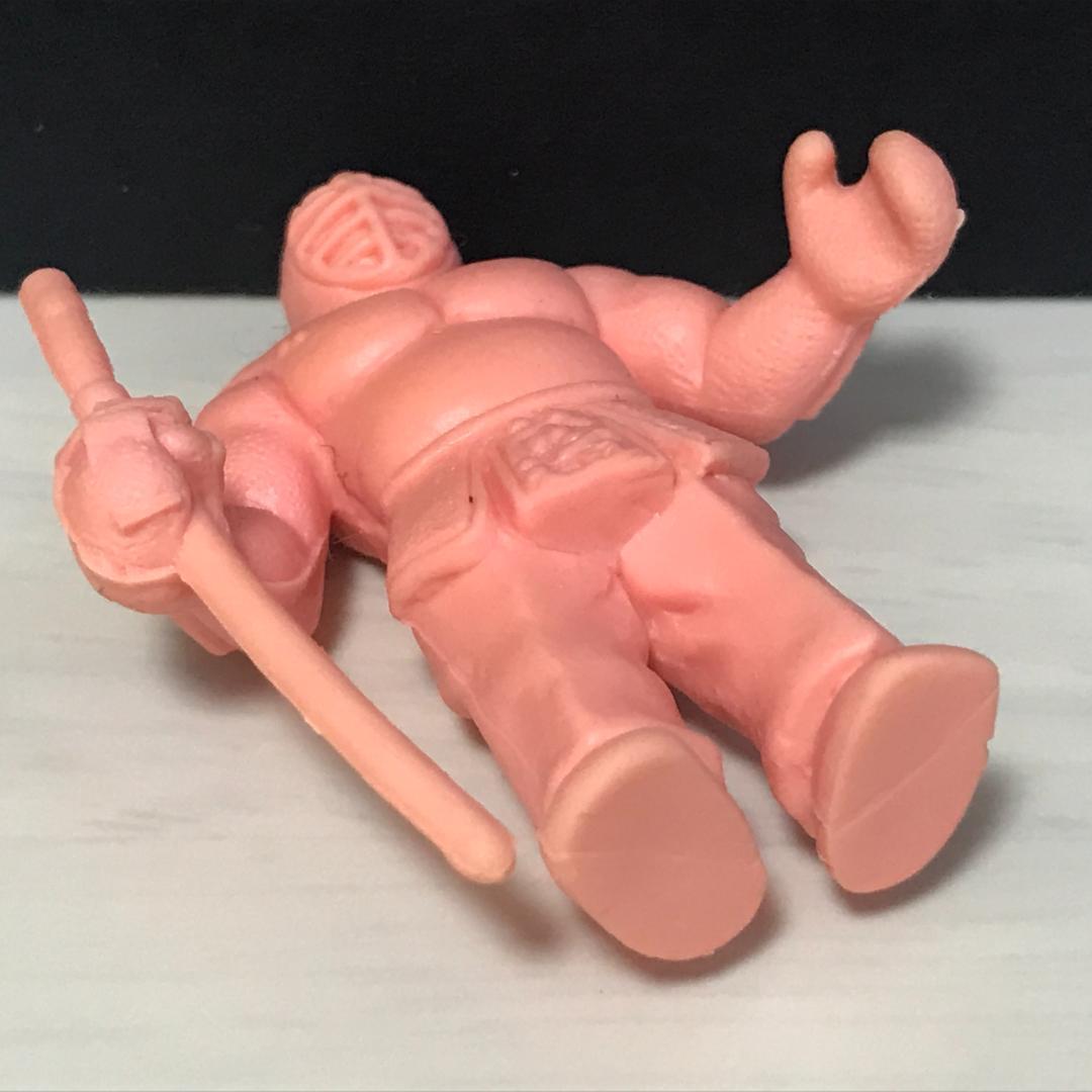 キン消し パート5 ビッグ・ザ・武道 肌色 当時物 キン肉マン消しゴム