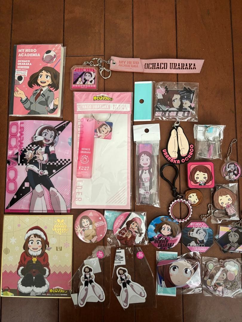 ヒロアカ 麗日お茶子 おちゃこ グッズ まとめ売り 缶バッジ