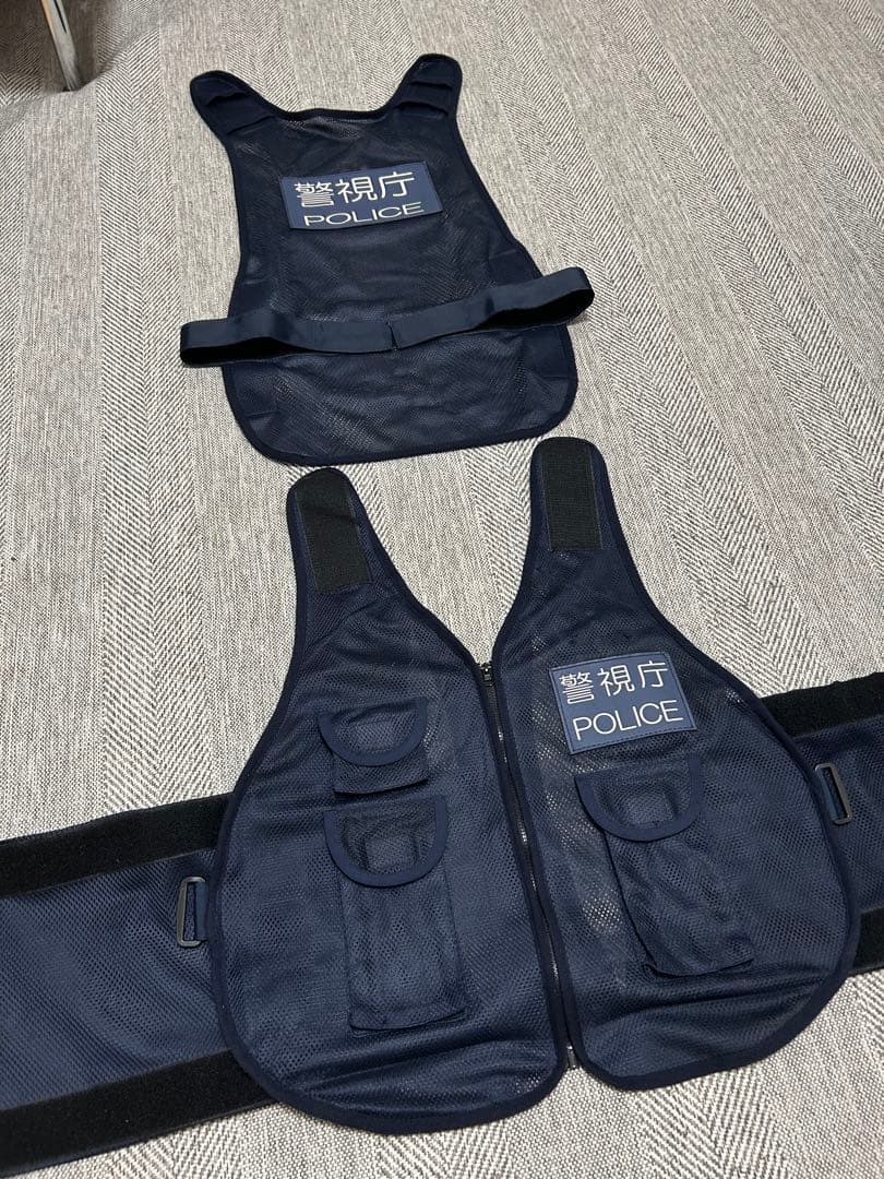【警察グッズ】撮影用レプリカ　耐刃防護衣　首都型