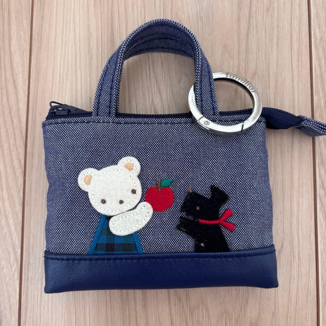 ファミリア ミニデニムバッグ - メルカリ