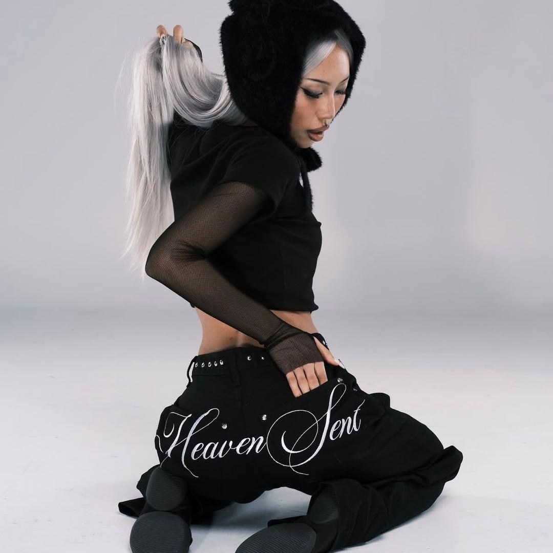 dydoshop heavensent loose jeans シズニルック