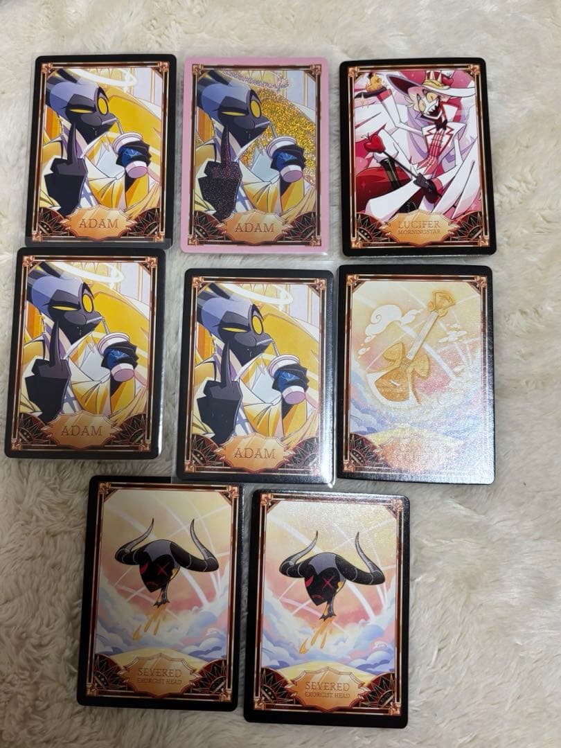 ハズビンホテル　トレーディングカード　アダム　ルシファー