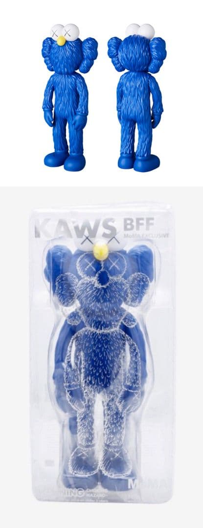 本物 KAWS MEDICOM TOY BFF MoMA EXCLUSIVE - メルカリ