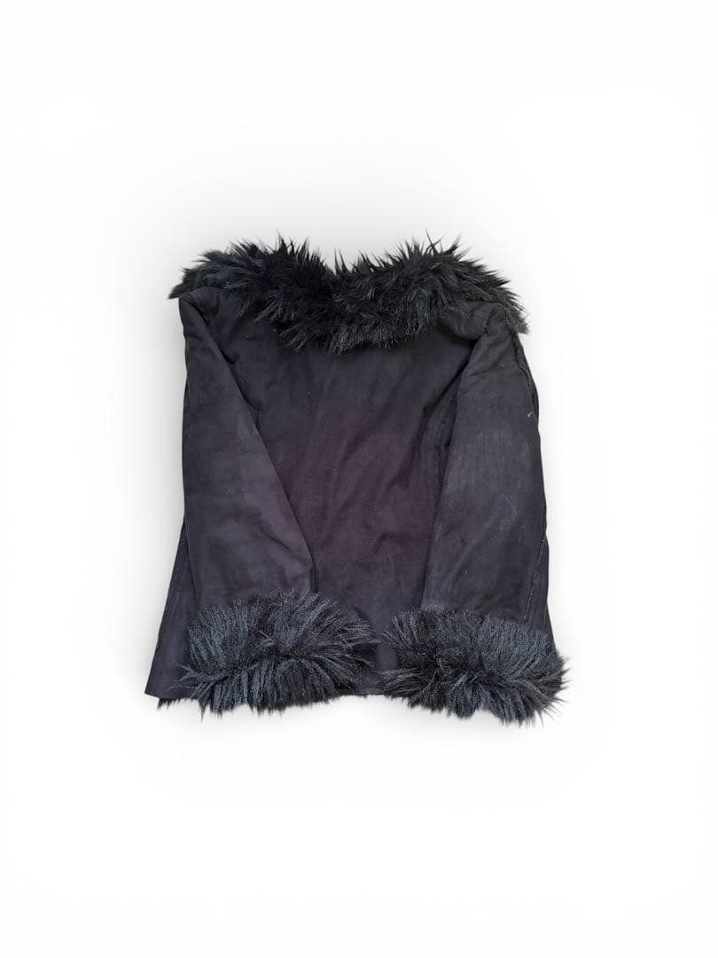 y2k swag fur black jacket Archive - メルカリ