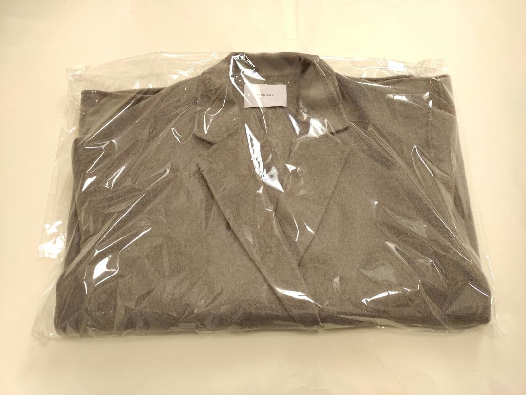 新品タグ付 FRAMeWORK ハミルトンリバーテーラードコート グレーA36