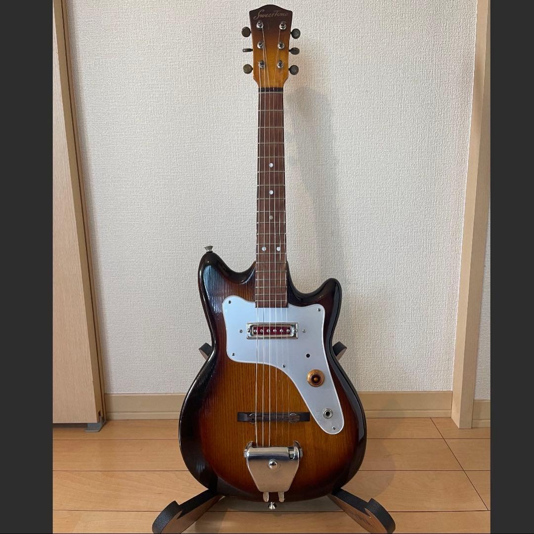 傍に置きたいミニギター melody maker? mustang?サンバースト Gibson Melody Maker (2007) Vintage Sunburst 1959 Reissue P-90 Dog