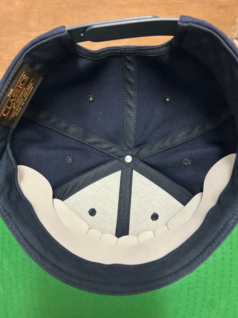 TENDERLOINテンダーロイン ネイビーフラットバイザーベースボール