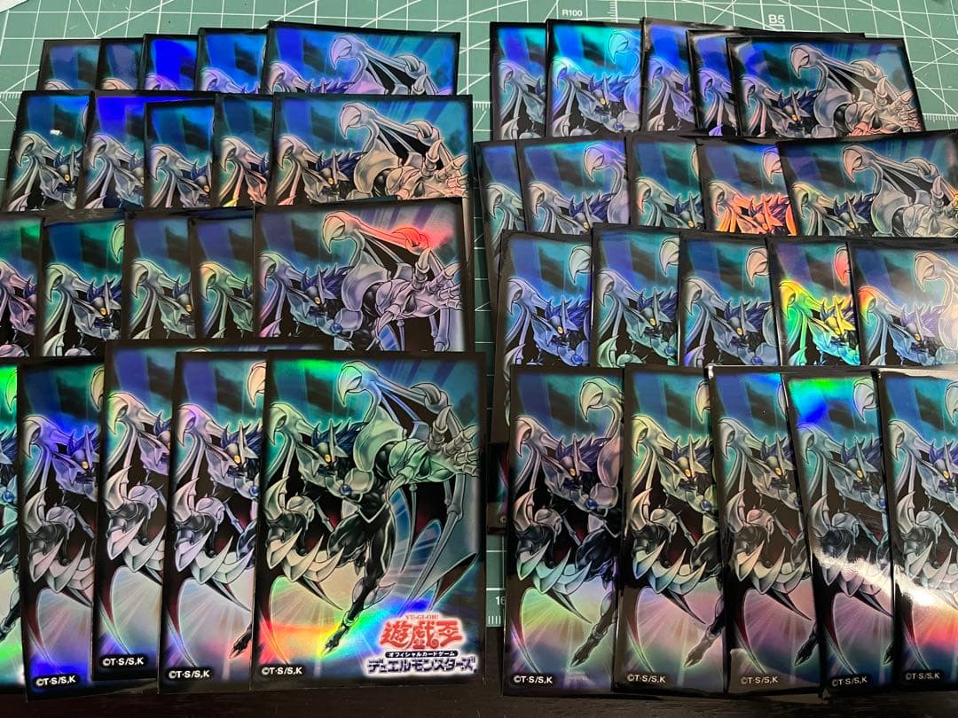 遊戯王　E・HERO カオス・ネオス カオスネオス　初期スリーブ　40枚