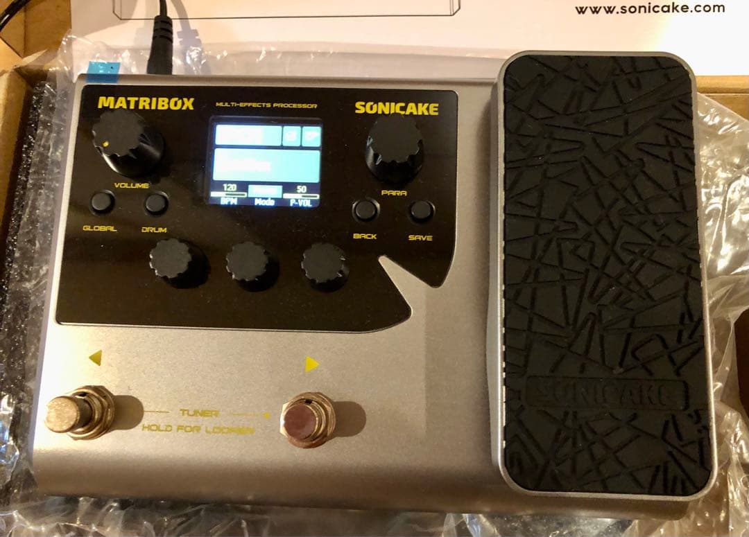 SONICAKE MATRIBOX ギターマルチ 品薄機 オマケ付 Sonicake Matribox II マルチエフェクター