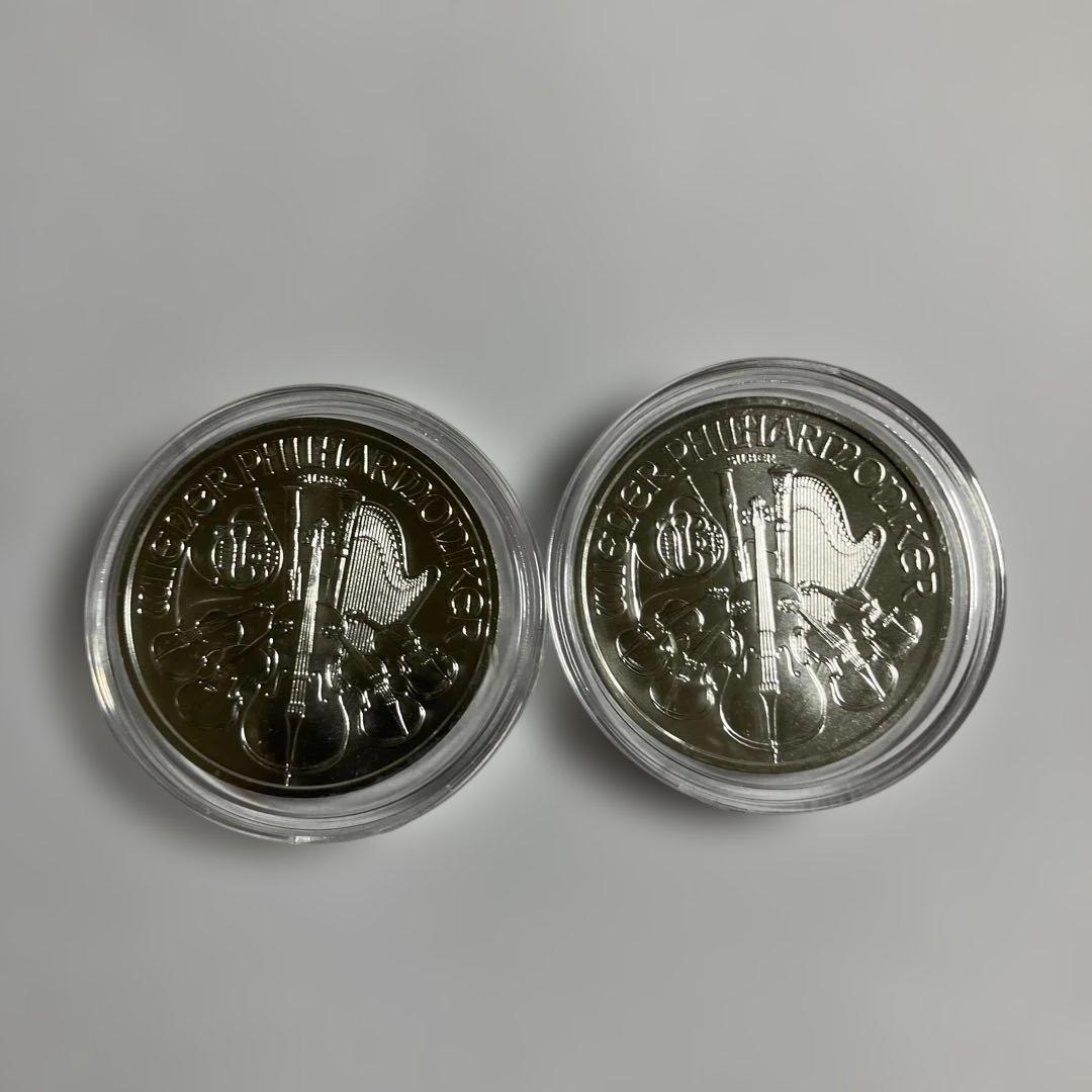 2017年ウィーン銀貨2枚