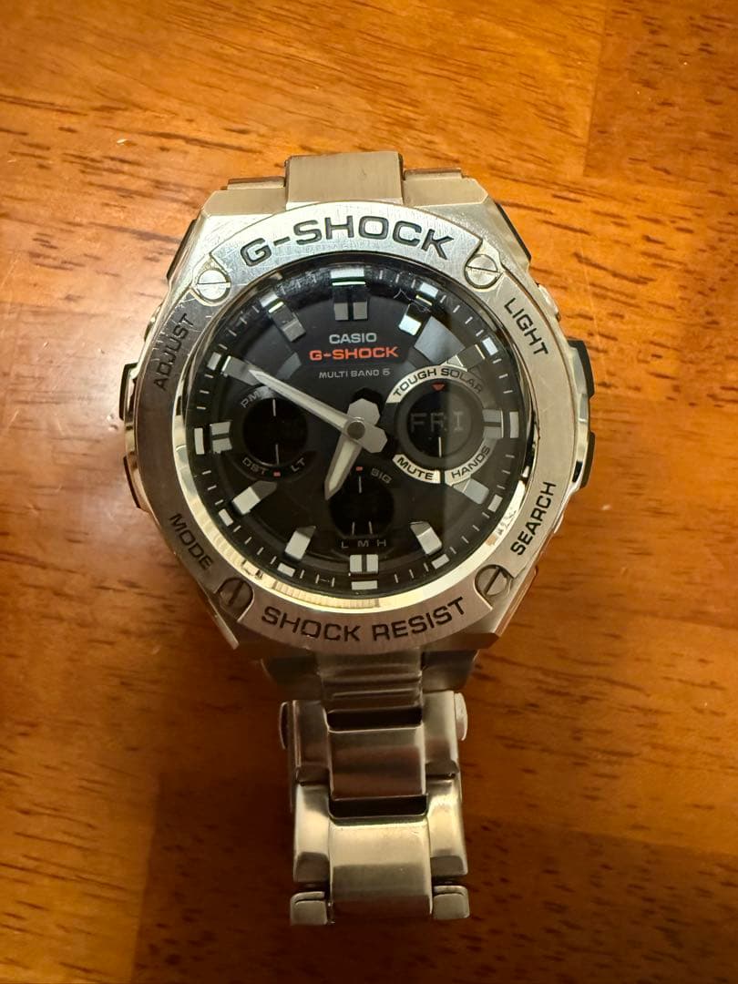 G-SHOCK シルバー/ブラック 時計